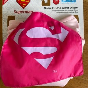 Bumpkins Superman Cloth Diaper